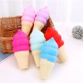 thumbnail image 4 of Coin Purse Silicone Zipper Ice Cream Shape Coin Pouch Coin Wallet Bag Charm, 4 of 6
