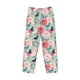 thumbnail image 6 of Daiia Roses and Butterflies Men's Sleep Pant with Pockets and Drawstring,Pajama Pants-Small, 6 of 9