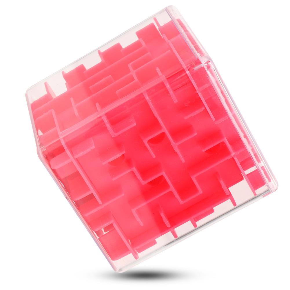Mgaxyff Maze Toy, Plastic Maze Toy,Cubic Maze Toy Kids Plastic Puzzle