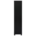 thumbnail image 5 of Entertainment Center Sandlin Black 3-shelf Engineered Wood Media Tower,Media Console, 5 of 10