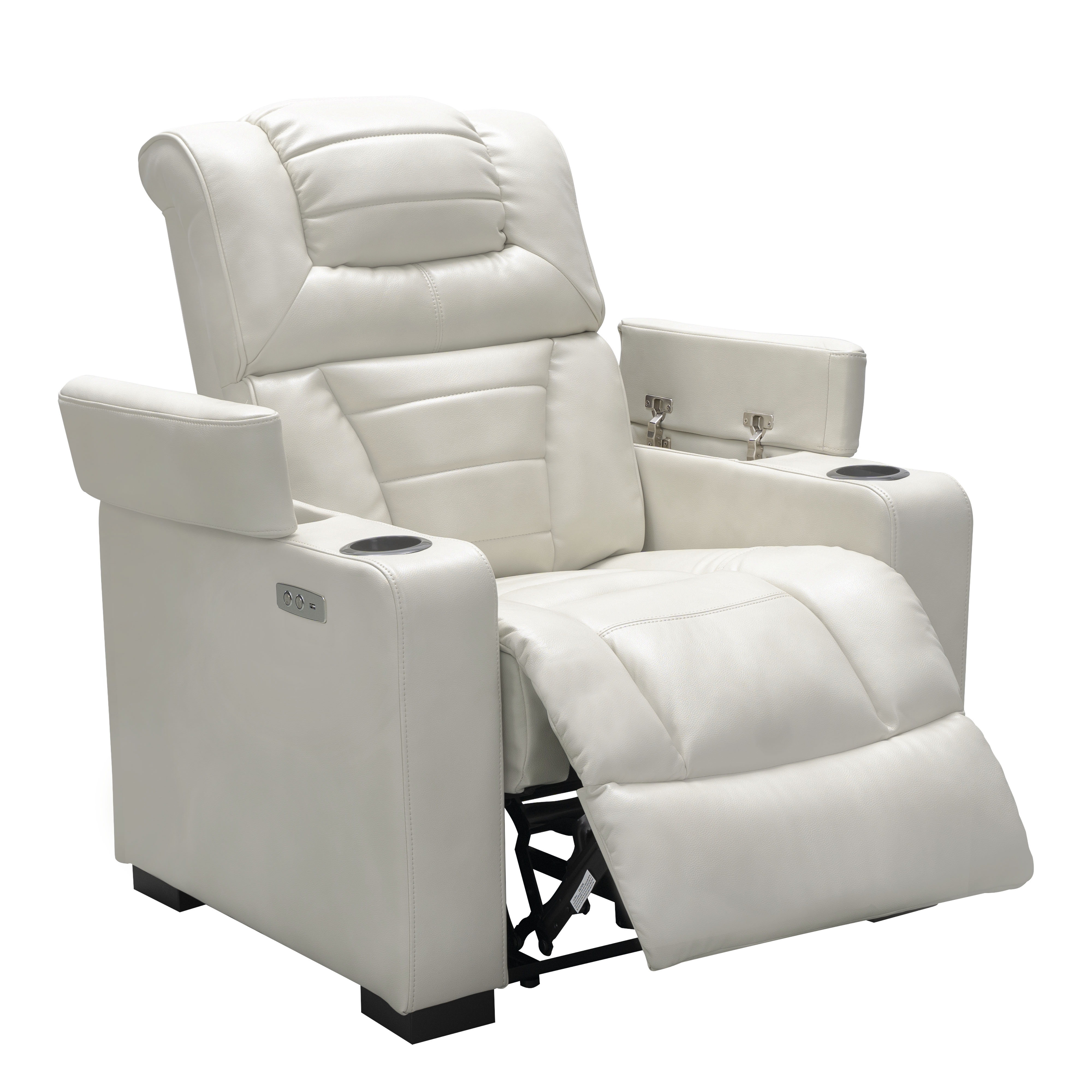 abbyson galaxy power theater recliner