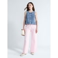 thumbnail image 2 of Free Assembly Women's and Women's Plus High Rise Cropped Wide Leg Jeans, Sizes 0-22W, 2 of 5