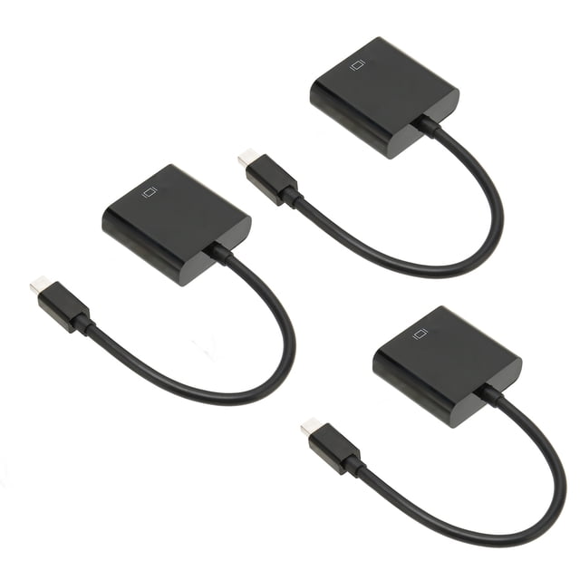 Adaptador Mini DP A VGA ANGGREK Transmisión Estable Plug And Play