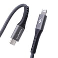 thumbnail image 2 of LHIABNN 3.3 ft USB C to Lightning Cable [Apple MFI Certified] Super PD Fast Charging Lightning Cable Compatible with iPhone 11/11 Pro/MAX/XS/XS MAX/XR/X/8/8 Plus/7/MacBook Supports Power Delivery, 2 of 4