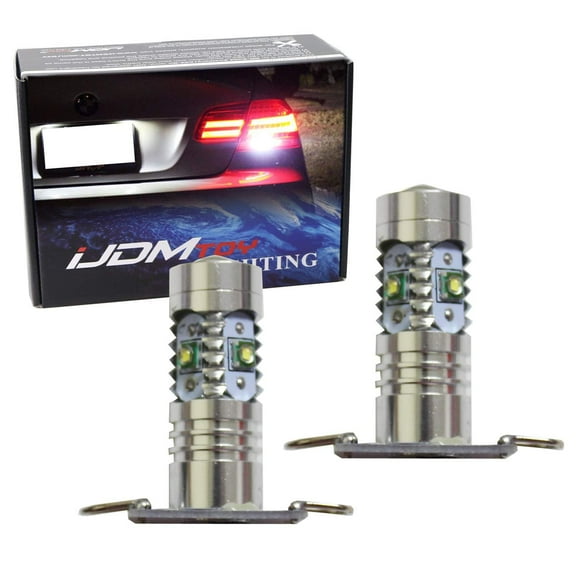 PW16W PH16W LED Backup Reverse Light Bulbs For 11-13 BMW E92 328i 335i, M3 LCI & 10-up Audi A7 S7 RS7, Powered by 25W LED Diodes
