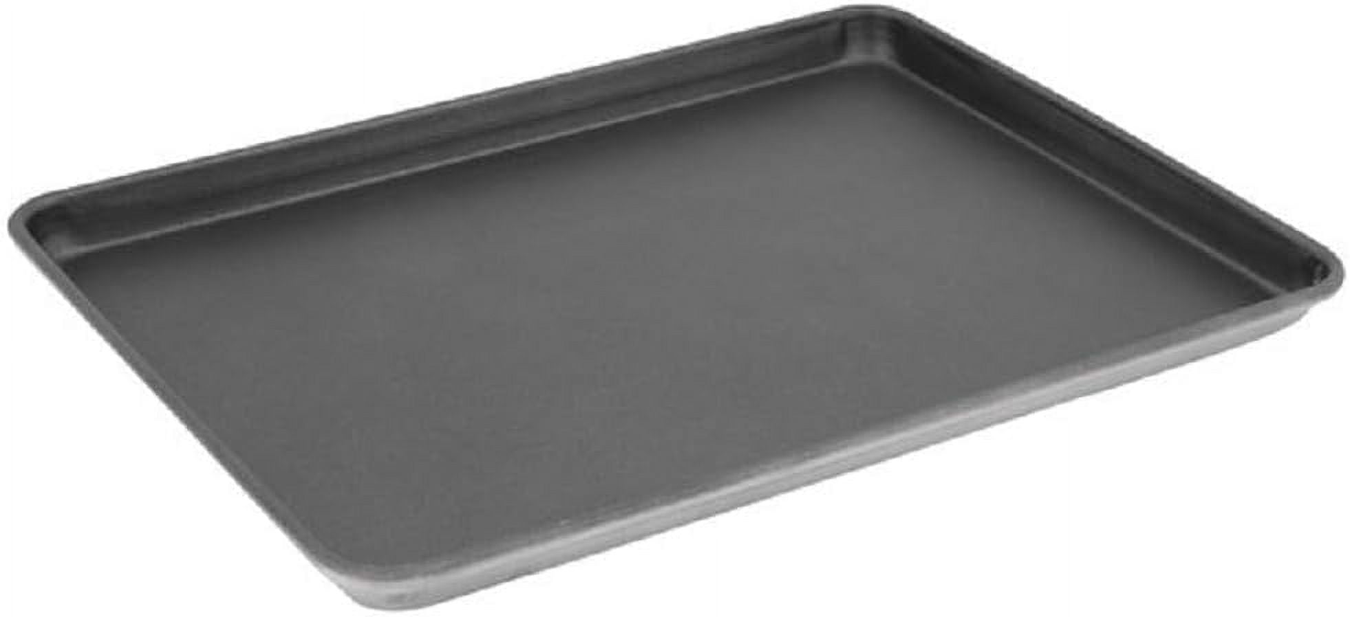 TrueCraftware- Set of 2 Half Size 18" x 13" Non-Stick Aluminum Sheet Pan 18 Gauge- Oven Safe Nonstick Baking Pan Baking Tray Cookie Sheet Baking Sheet Perfect for Baking Roasting
