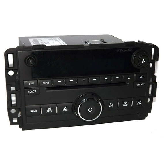 Restored Chevy GMC 07-10 Truck Radio AM FM 6 Disc CD mp3 Aux Input US9 25799568 UNLOCKED (Refurbished)