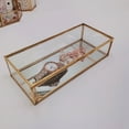 thumbnail image 4 of Bewildely Joyero Pendientes Organizador de cristal antigua Embalaje Collares Adornos de exhibición Decoración Boda Almacenamiento y organización del hogar Bewildely HA075983-00, 4 of 6