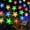 Multicolor, variant on Solar Star Twinkle String Lights,8 Modes Solar Powered Fairy Light Waterproof Lights for Indoor Outdoor Wedding Christmas Party Decoration(Multicolor-16.4ft-20led)