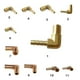 thumbnail image 5 of Accesorio de Rápida de Codo de 2x para Herramienta de Tubería de Construcción de Máquinas CNC Yotijar Conector de manguera de codo macho, 5 of 6