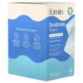 thumbnail image 5 of FOMIN Acidified Travel Deodorant Wipes For Women & Men - 15 Count - Fragrance Free - pH Balanced, Mini Deodorant Travel Size Wipes - Plastic-Free, Individually Wrapped Underarm Body Wipes, 5 of 6