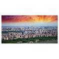 thumbnail image 2 of New York Beau Skyline Manhattan - Impression sur Toile Paysage Urbain, 2 of 3