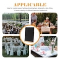 thumbnail image 5 of Soimiss 2 Sets Small Chalkboards for Menu Display Rectangular Writing Surface Erasable Minimalist Design, 5 of 6