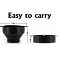 thumbnail image 6 of Microwave Silicone Popcorn Popper Maker Collapsible Bowl Hot Air Dishwasher Safe, 6 of 9