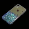 thumbnail image 5 of Designed for iPhone XR Bling Glitter Case Glow in The Dark Funny Shiny Sparkle Noctilucent Fluorescent for Women Girls Protective Case for iPhone XR, Blue, 5 of 6
