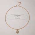 thumbnail image 3 of hanxiulin christmas snowflake necklace pendant stainless steel zirconia collarbone chain necklace girlfriend gifts for mom, 3 of 5