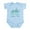 Sky Blue, variant on CafePress - My Nonna Loves Me Infant Bodysuit - Baby Light Bodysuit, Size Newborn - 24 Months