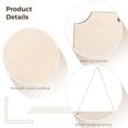 thumbnail image 5 of 40 PCS Unfinished Hanging Wood Signs, Rectangle Blank Wooden Plaques, Blank Hanging Wooden Slices Banners with Ropes, DIY Wood Hanging Signs for Painting Writing, DIY Home Crafts Supplies, 5 of 7