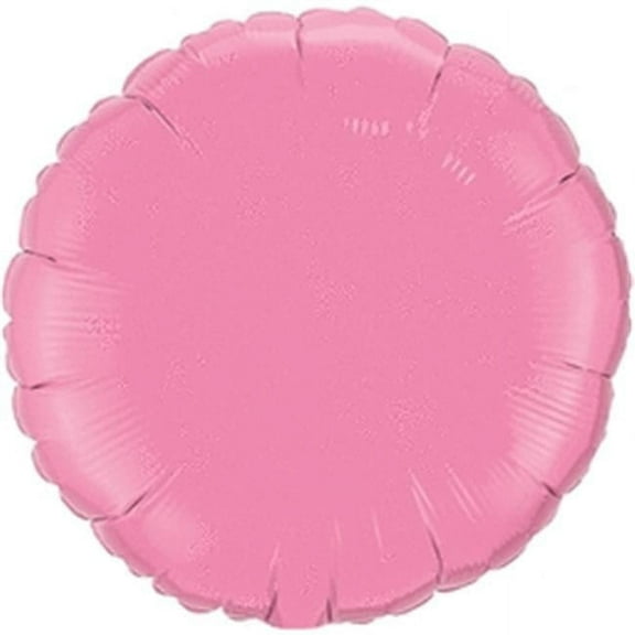Qualatex 15357 18 in. Rose Round Flat Foil Balloon