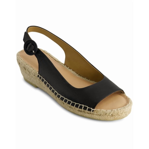 Bernardo Melila Leather Espadrille, 6