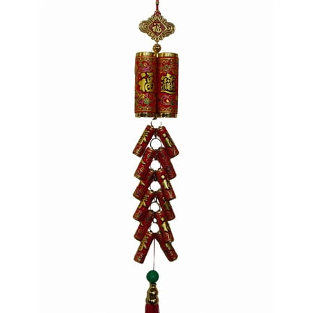 New Year Charm - Lucky Firecrackers