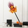 thumbnail image 6 of YIMWNYI Halloween Witch Besom, Decorative Broom for Parties, Costume Accessories for Halloween Celebration, Fun Witch Props with Ghostly Design, Lightweight and Portable Halloween Decoration, 6 of 6