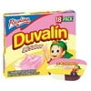 Ricolino Duvalin Strawberry and Vanilla Candy Spread, 9.36 oz, 18 Count Box