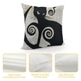 thumbnail image 5 of YINGXI Funny Cat Tail Decorative Pillowcase - Square Throw Pillow Cover for Sofa 12x12in, 5 of 6