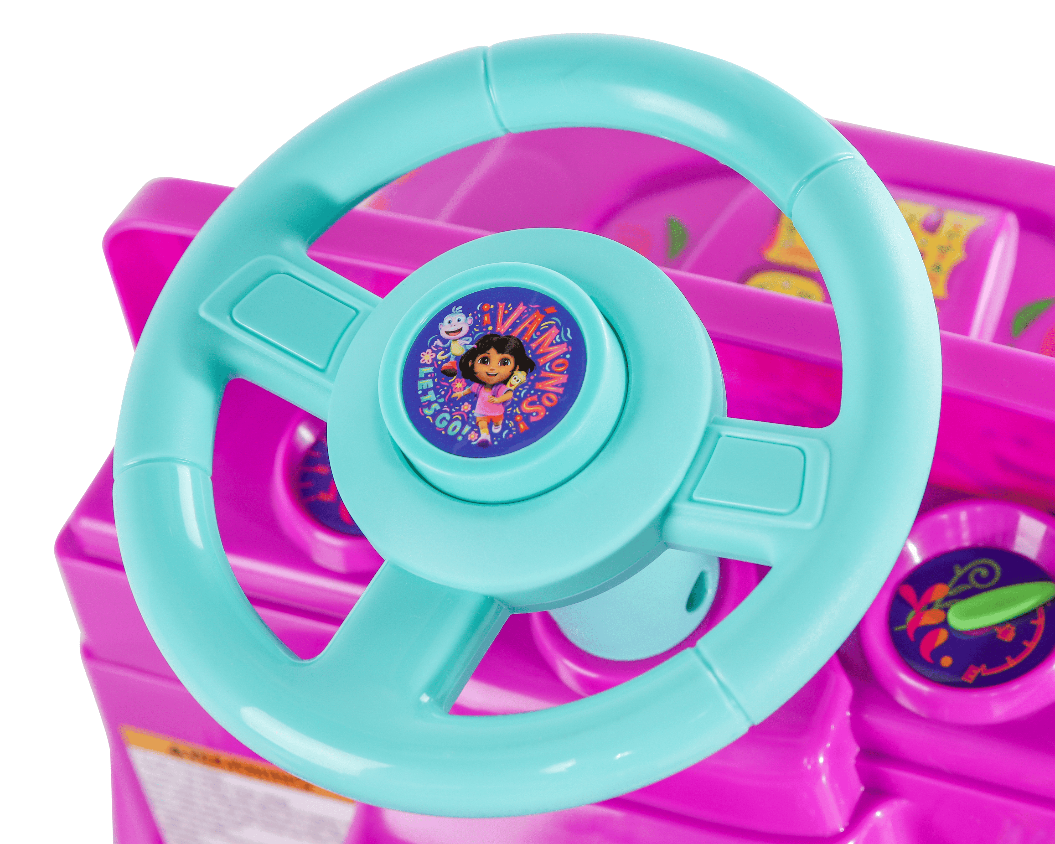 Dynacraft Dora the Explorer 6V Battery-Powered Ride-On for Ages 18 Months-3 Years, 1 Count