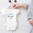 thumbnail image 5 of Cute My Mommy is Thankful for Me Bodysuit Jumper Girls Infant Baby Brisco Brands 18M, 5 of 6