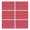 Red Christmas Pattern, variant on Red and Green Plaid Christmas Snow Pattern Summer Placemats Table Placemats Set Of 4-Linen Kitchen Washable Placemats Table Mats 11.8"x17.7" Non-Slip Heat Resistant
