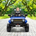 thumbnail image 1 of GloryStar 12V Kids Ride On Car Truck with Remote Control, Electric 4-Wheel Vehicle Toy for Toddlers, Battery Display, Spring Suspension, LED Lights, and Music, 1 of 8