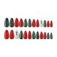 thumbnail image 1 of Uñas postizas navideñas Uñas postizas navideñas para mujeres y niñas, 1 of 5