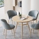 thumbnail image 5 of Dining Room Sets Dinner Kitchen Table Chairs Living Room Dinning Tables Sets Console Mesa Comedor Patio Furniture Outdoor Set My Lux Decor Round, 5 of 15