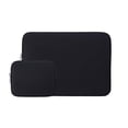 thumbnail image 2 of RAINYEAR 15.6 Inch Laptop Sleeve Protective Case Soft Carrying Zipper Bag Cover with Accessories Pouch, Compatible with 15.6" Notebook Computer Chromebook (Black), 2 of 4