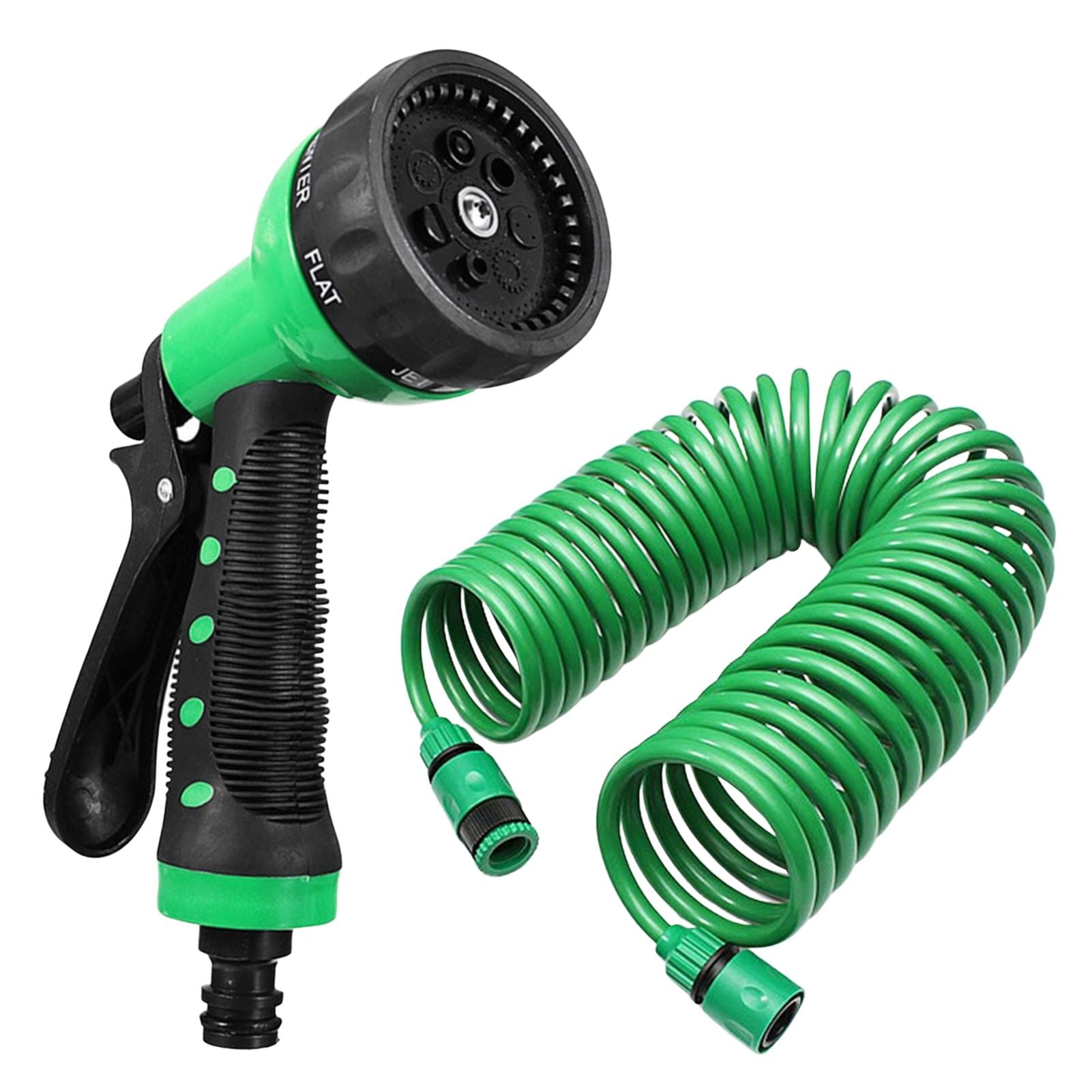 7 Patterns Water Nozzle Head Hose Sprayer Garden Spray Auto Car Washing Gun 