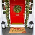 thumbnail image 3 of Rugsmith Red Machine Tufted Holiday Merry Christmas Diagonal Stripes Doormat, 18" x 30", 3 of 5