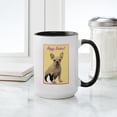 thumbnail image 4 of CafePress - Happy Easter French Bulldog Large Mug - 15 oz Ceramic Large White Novelty Mug, 4 of 4