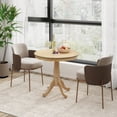 thumbnail image 2 of Gymax 32'' Round Pedestal Dining Table High Top Ped Table Kitchen Dining Room, 2 of 10