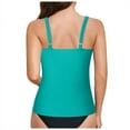 thumbnail image 6 of Hessimy Women's Tankini Top Swimwear Top Only Tummy Control Swim Top Modest Tank Top Bathing Suits No Bottom(Mint Green,XXL), 6 of 9