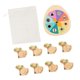 thumbnail image 5 of Bloque sensorial para niños,Bloques sensoriales de dinosaurios para niños,Tablero sensorial de madera con forma de dinosaurio para actividades inquietas,Juegos para padres e hijos que, 5 of 8
