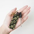 thumbnail image 4 of Wukai Sunflowers Print Leather Car Keychain, Universal Key Fob Keychain, Leather Key Chain Holder for Men and Women,360 Degree Rotatable, 4 of 5