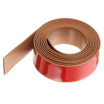 Uxcell Floor Transition Strip 2" 10ft Self-Adhesive Edging Trim Brown