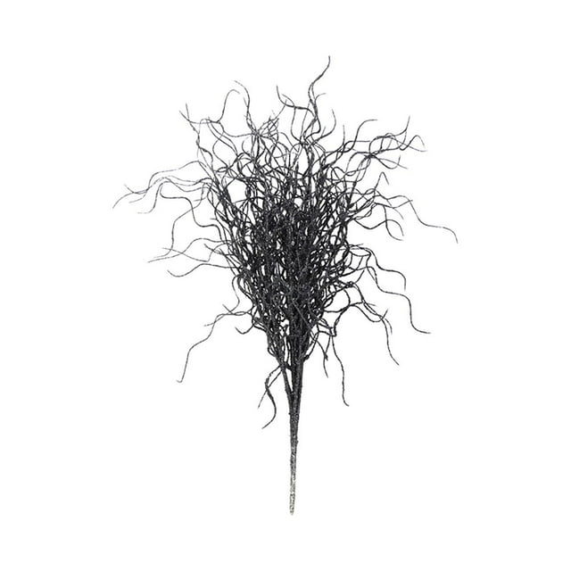Christmas Branch Simulation Plant Durable For New Year Party Home Decor Sturdy Creative Plastic Glitter Flower 1PC 20in