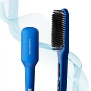 Hair Straightener Brush (Gentian .. Blue)