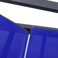 thumbnail image 6 of LeisureMod Marlin Patio Chaise Lounge Chair With Arms Aluminum Frame Navy Blue, 6 of 15