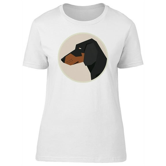 Dog Portrait Lovely Dachshund T-Shirt Men -Image by Shutterstock, Male 3X-Large