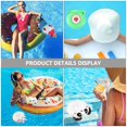 thumbnail image 3 of CPDD 12pcs Inflatable Cup Holder Floats Rabbit Cow Panda Frog Style Inflatable Cup Coaster Water Pool Tub Drink Floats with 1 Air Pump Swimming Pool Party Supplies, 3 of 9