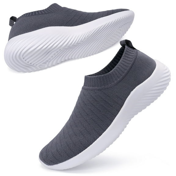 Ecetana Womens Walking Shoes Slip On Lightweight Sneakers for Tennis Gym Running Workout Yoga