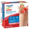 Equate Nutritional Shake Plus, Strawberry, 8 fl oz, 16 Count